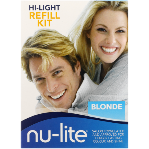 Nu-Lite Blonde Highlight Hair Colour Refill Kit
