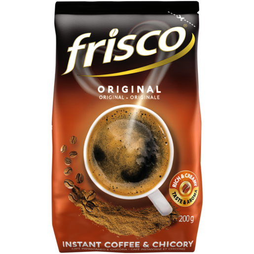 Frisco Original Instant Coffee & Chicory Pouch 200g