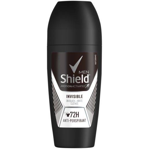 Shield Men Invisible on Black & White Anti-Perspirant Roll-On 50ml 