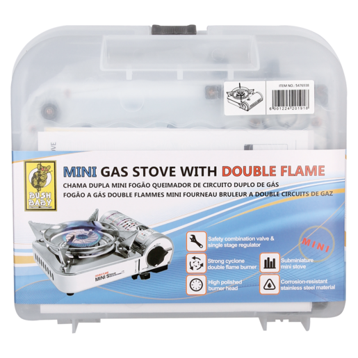 Bush Baby Double Flame Mini Gas Stove