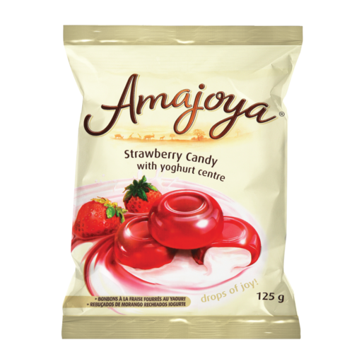 Amajoya Strawberry & Yoghurt Sweets Pack 125g