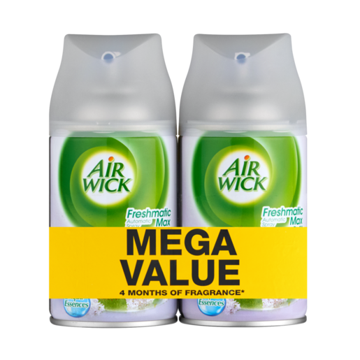 Airwick Cool Linen Freshmatic Refill Value Pack 2 x 250ml