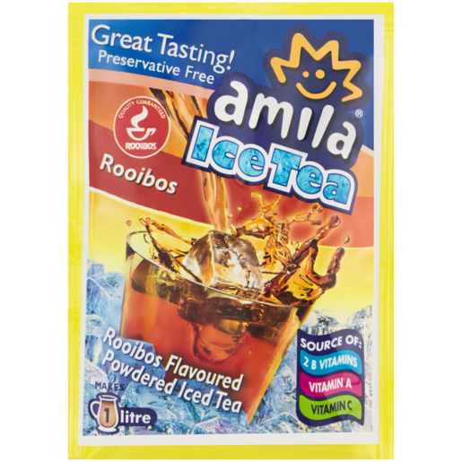Amila Rooibos Flavoured Powdered Ice Tea Sachet 45g