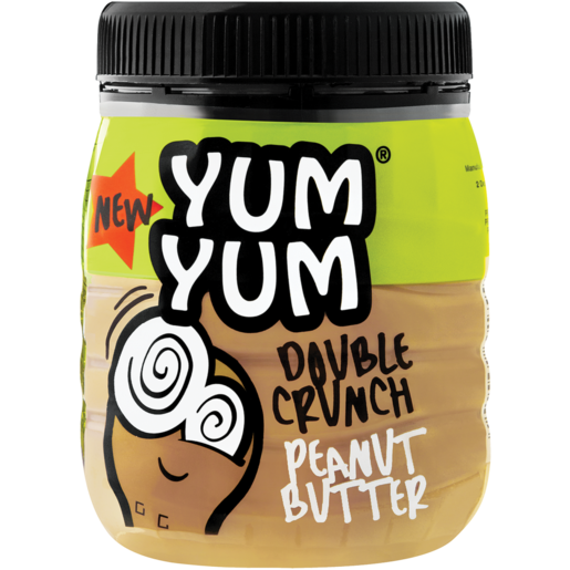 Yum Yum Double Crunch Peanut Butter 400g