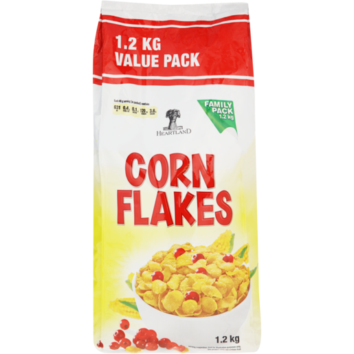 Heartland Corn Flakes Cereal 1.2kg