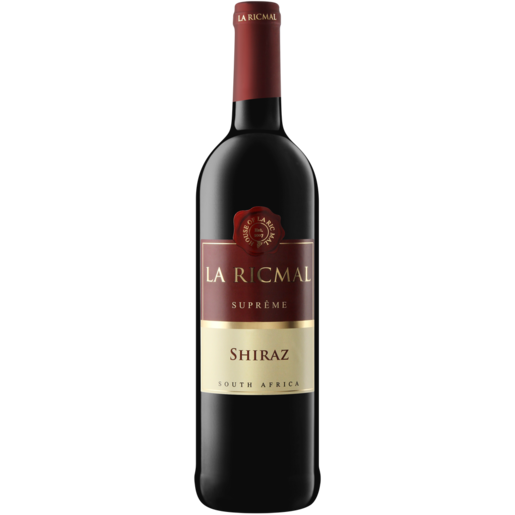 La Ricmal Supréme Shiraz Red Wine Bottle 750ml