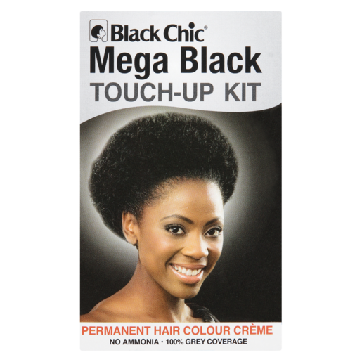 Black Chic Mega Black Hair Colour Kit 15ml