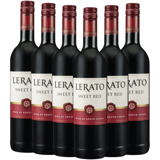 La Ricmal Lerato Sweet Red Wine Bottles 6 x 750ml