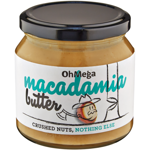 Oh Mega Macadamia Nut Butter 235g