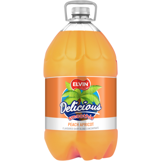 Elvin Delicious Smoothie Peach & Apricot Flavoured Concentrate 5L