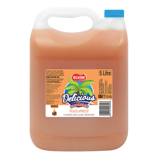 Elvin Delicious Peach Apricot Flavoured Smoothie 5L