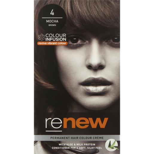 Renew Mocha Brown 4 Permanent Hair Colour Créme 50ml