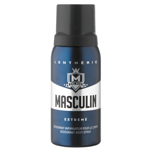 Lenthéric Masculin Extreme Mens Body Spray Deodorant 150ml