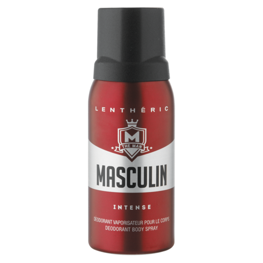 Lenthéric Masculin Intense Mens Body Spray Deodorant 150ml