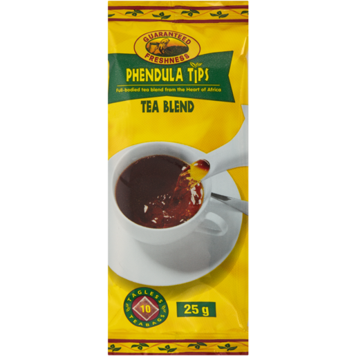 Phendula Tips Tea Blend Tagless Teabags 10 Pack