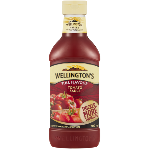 Wellington's New Recipe Tomato Sauce 700ml