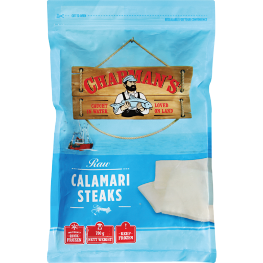 Chapman's Frozen Calamari Steaks 700g