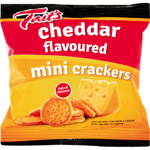Tait's Mini Cheddar Crackers 30g