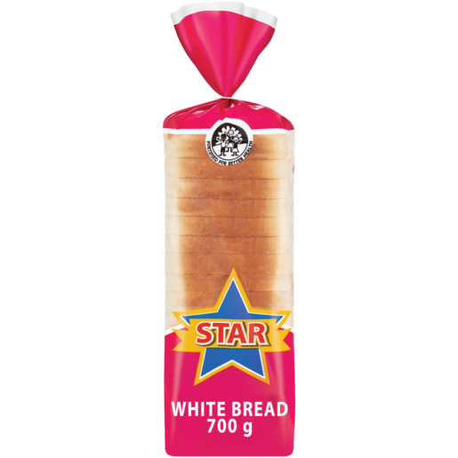 Star Bakeries Sliced White Bread Loaf 700g