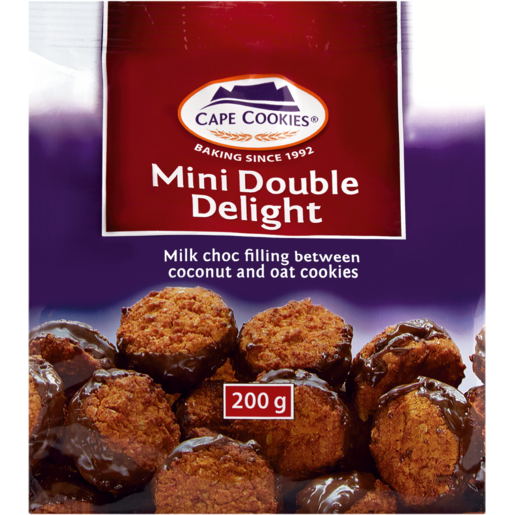 Cape Cookies Mini Double Delight Cookies 200g
