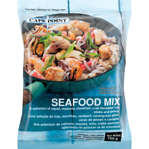 Cape Point Frozen Seafood Mix 700g