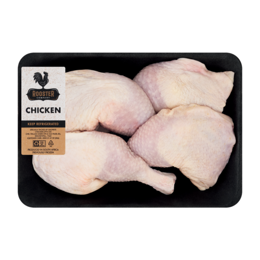 Rooster Company Frozen Chicken Leg Quarters Per kg