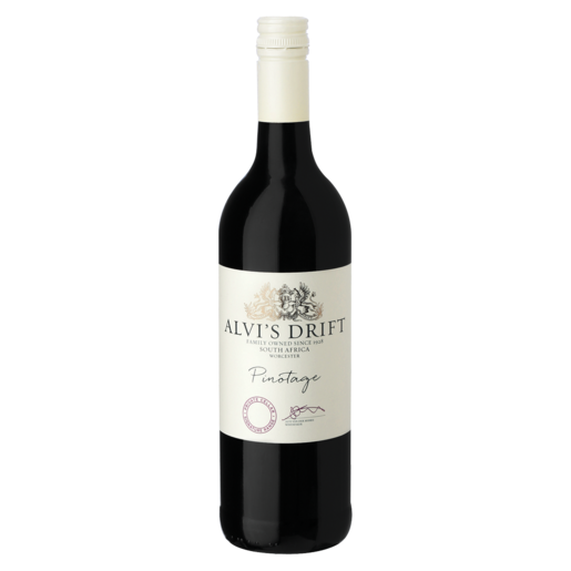 Alvi's Drift Pinotage Red Wine Bottle 750ml