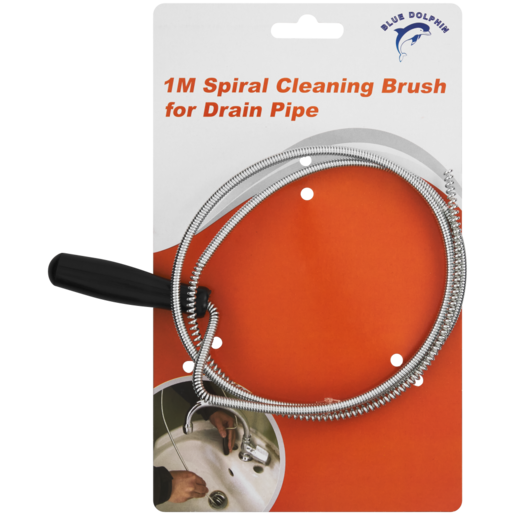 Blue Dolphin Spiral Cleaning Brush