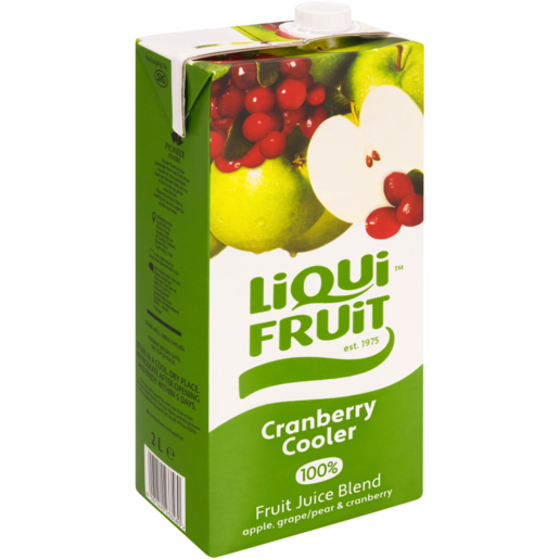 Liqui Fruit 100% Cranberry Cooler Fruit Juice Blend 2L