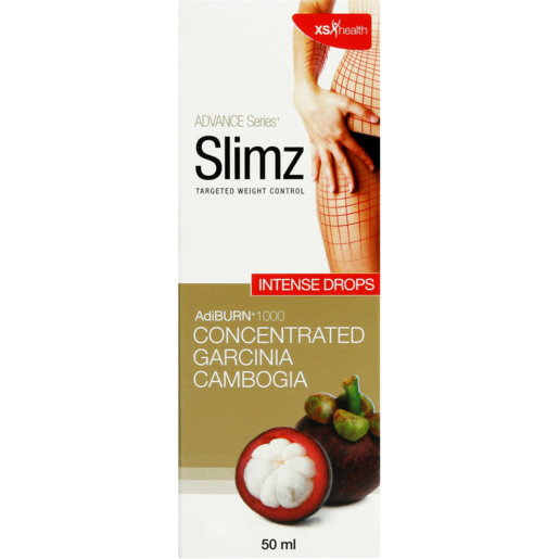 Slimz AdiBurn+ 1000 Garcinia Cambogia Slimming Drops 50ml
