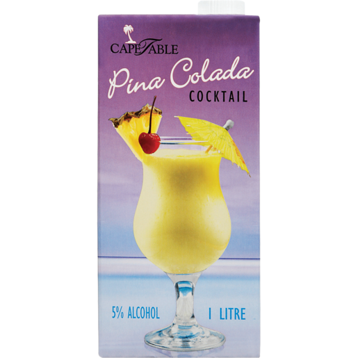 Cape Table Piña Colada Cocktail Box 1L