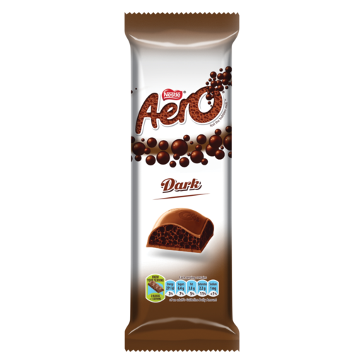 Aero Dark Chocolate Slab 85g