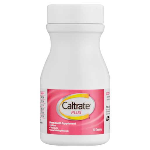 Caltrate Plus Bone Health Supplement Tablets 30 Pack