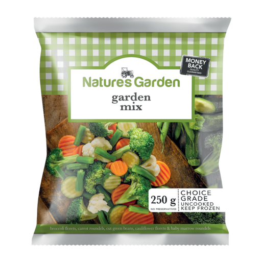 Nature's Garden Frozen Mixed Vegetables 250g