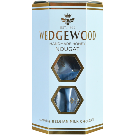 Wedgewood Assorted Dark Chocolate Coated Honey Nougat 140g