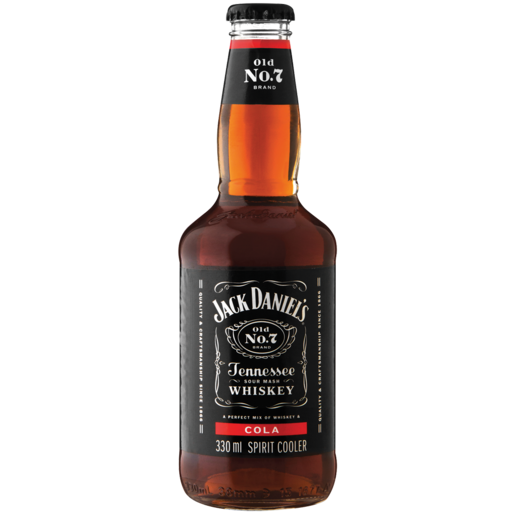 Jack Daniel's Whiskey & Cola Cooler Bottle 330ml