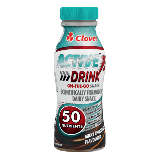 Clover Active Chocolate Flavoured Snack Drink 250g