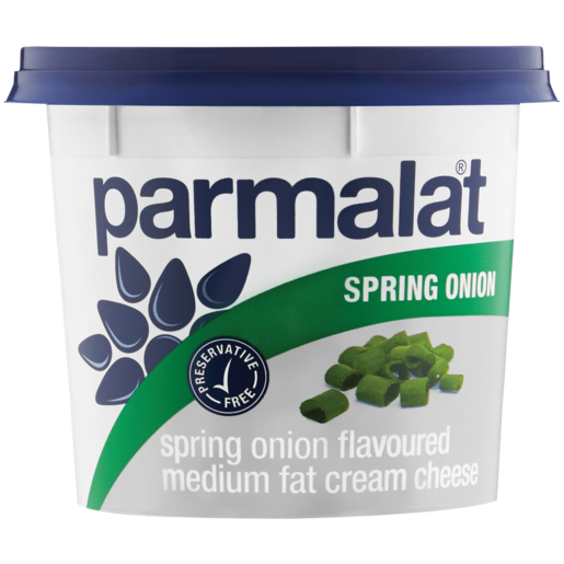 Parmalat Spring Onion Flavoured Medium Fat Cream Cheese 230g