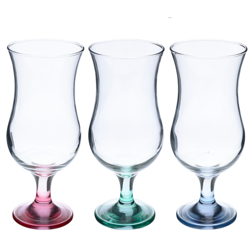 LAV Coral Cocktail Glass 3 Piece
