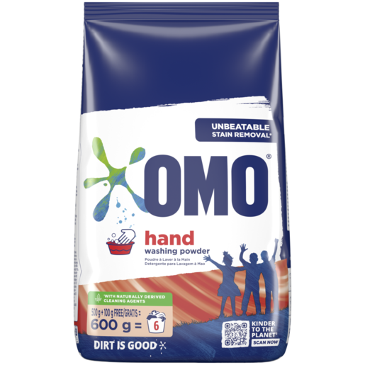 OMO Hand Washing Powder Detergent 600g