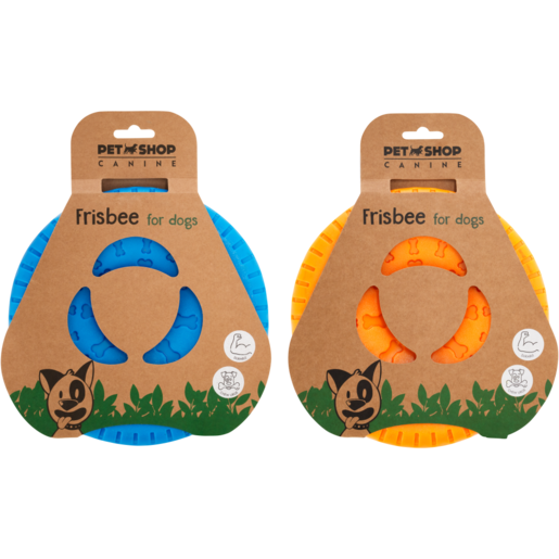 Petshop Frisbee Dog Fetch Toy (Colour May Vary)