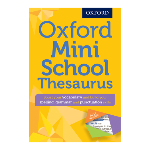Oxford Mini School Thesaurus Dictionary
