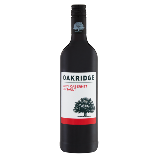 Oakridge Ruby Cabernet Cinsault Red Wine Bottle 750ml