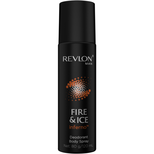 Revlon Fire & Ice Man Fire & Ice Inferno Deodorant Body Spray 120ml