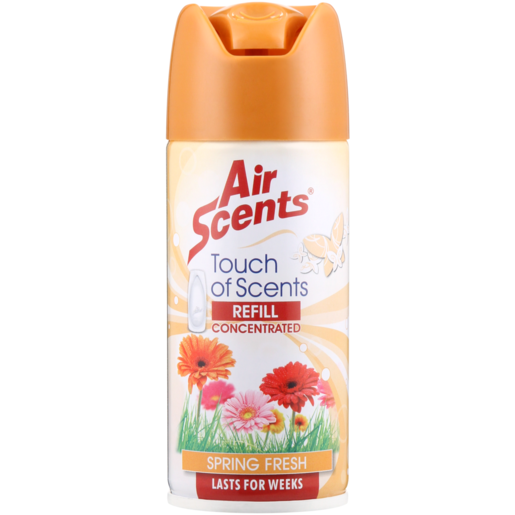 Air Scents Touch Of Scents Spring Fresh Air Freshener Concentrated Refill 100ml 