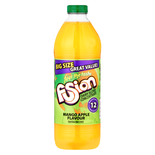 Fusion Mango Apple Flavoured Dairy Blend Concentrate 1.5L