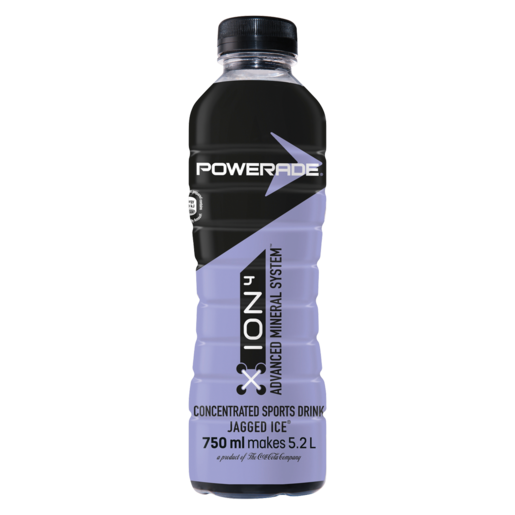 Powerade Ion4 Jagged Ice Sports Drink Concentrate 750ml