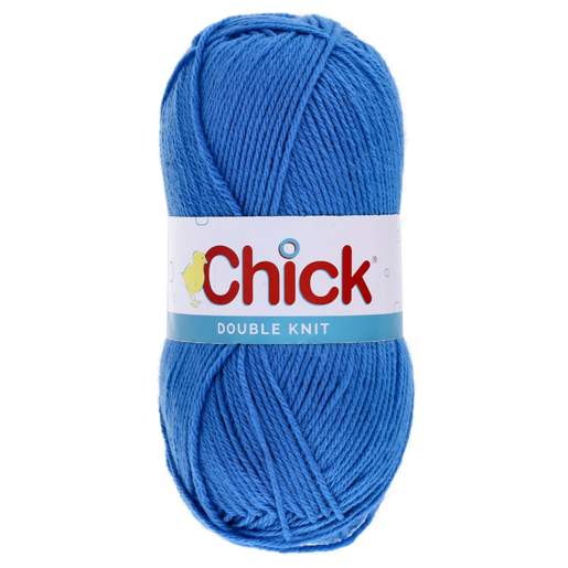 Chick Blue Double Knit Wool 100g