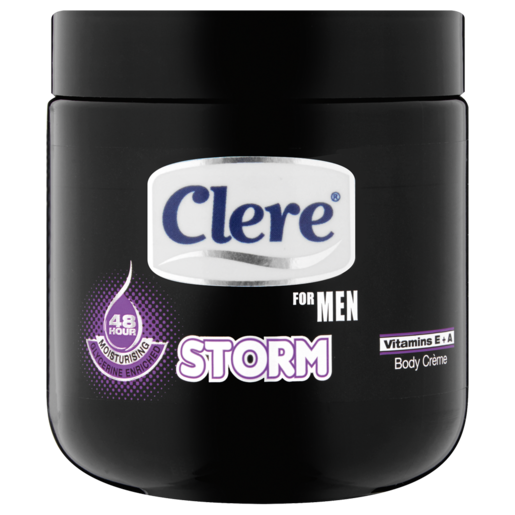 Clere For Men Storm Body Crème 450ml