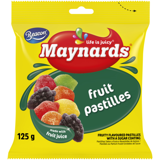 Maynards Fruitips Fruit Pastilles 125g